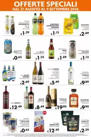Volantino Eurospesa Pagina 6: Bitter MARTINI €12,49, Birra BECK'S €1,25
