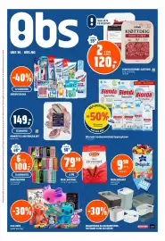 Coop Obs kundeavis uke 36 Side 1: Monster/Burn €100,00, Coop kjøttdeig €120,00