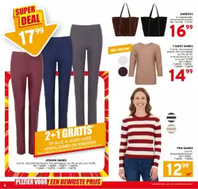 Trafic folder Pagina 4: T-shirt dames €14,99, Handtas €16,99