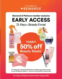 Ulta Beauty weekly ad Page 10: Beauty Steals