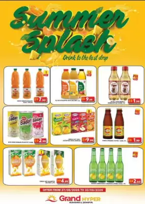 Grand Hyper Market catalogue (valid until 30-08)