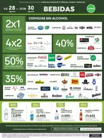 Catálogo Jumbo Página 5: Cuisine - soda sifón €1.305,00, Quilmes - cerveza lager lata €2.405,00