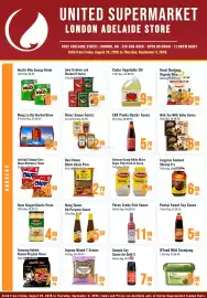 United Supermarket flyer week 35 Page 1