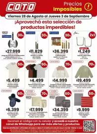 Catálogo Coto semana 35 Página 1: Tramontina - tenedor y cuchillo para asado, cod. 474333 €11.829,00
