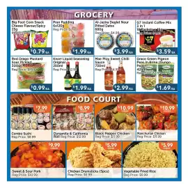 Blue Sky Supermarket flyer week 35 Page 2: Al-Jazira Deglet Nour Pitted Dates €3,99, Pran Pudding €1,99