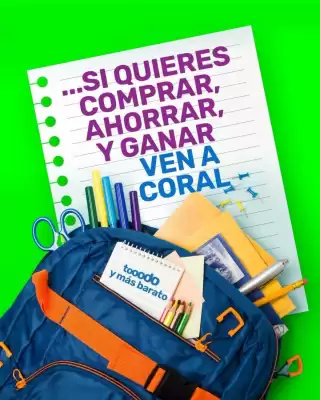 Coral Hipermercados (válido hasta 12-09)