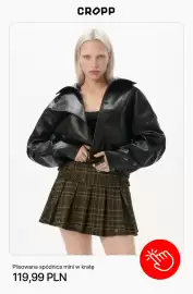 Cropp gazetka tydzień 35 Strona 6: Plisowana spódnica mini w kratę Cropp €119,99