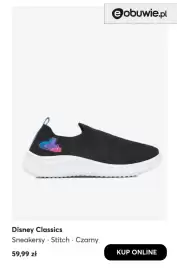 Eobuwie gazetka tydzień 35 Strona 4: Sneakersy Disney Classics Stitch czarny €59,99