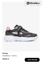 Eobuwie gazetka tydzień 35 Strona 9: Sneakersy Primigi czarne €199,99