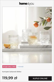 Home&You gazetka Strona 12: Komplet szklanek Reflex home & you €119,99