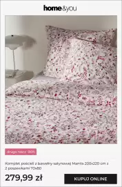 Home&You gazetka Strona 6: Komplet pościeli z bawełny satynowej Mantis 200x220 cm z 2 poszewkami 70x80 €279,99