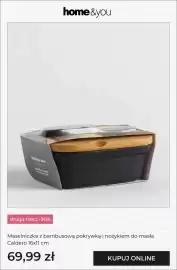 Home&You gazetka Strona 7: Maselniczka z bambusową pokrywką i nożykiem do masła Caldero 16x11 cm home & you €69,99