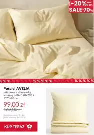 Homla gazetka Strona 4: Pościel Avelia satynowa z domieszką wiskozy żółta 140x200 + 1*70x80 cm €99,00