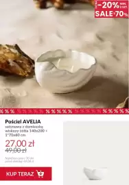 Homla gazetka Strona 6: Pościel Avelia satynowa z domieszką wiskozy żółta 140x200 + 1x70x80 cm €27,00