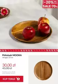 Homla gazetka Strona 7: Półmisek Mooka okrągły 23 cm €30,00
