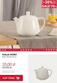 Homla gazetka Strona 8: Imbryk Nora biały 18x14x13 cm €35,00