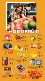 Encarte Giassi Supermercados Página 12: Uva Vitória Doçura do Vale €7,48, Ovos orgânicos caipira fazenda da toca €11,98