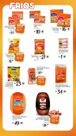 Encarte Giassi Supermercados Página 18: Pizza seara €16,48, Coxinhas de Frango Tigrao €23,98