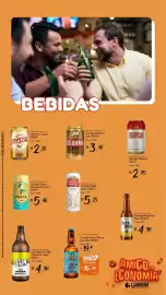Encarte Giassi Supermercados Página 2: Cerveja Lohn Bier Premium Lager €4,98, Cerveja Praya Original Premium €5,48