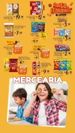 Encarte Giassi Supermercados Página 9: Batata ondulada yokitos €6,98, Chocolate Nestlé Barra €12,98