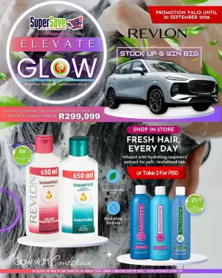 Super Save catalogue (valid until 30-09)