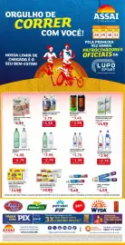 Encarte Assaí Atacadista Página 1: Sabores - bebida energetica x-up €3,49, Embalixo - bobina picotada para alimentos €14,90