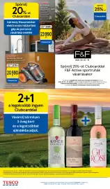 Tesco akciós újság hét 36 Oldal 16: Hausmeister hm2045 porzsák nélküli porszívó €20.590,00