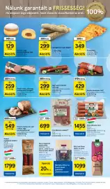 Tesco akciós újság hét 36 Oldal 17: Pick műbeles virsli €1.455,00, Platán €259,00