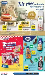 Tesco akciós újság hét 36 Oldal 18: Rama kenőmargarin €479,00, Rama téglamargarin €699,00