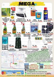 Volantino MEGA Pagina 14: Lucida Cruscotti Lippa Salpicadero €1,99, AdBlue LUBEX €8,99