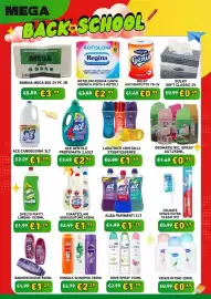 Volantino MEGA Pagina 13: Sunsilk shampoo €2,29, Lavatrice cristalli essence €1,69