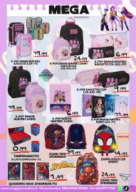 Volantino MEGA Pagina 3: Spiderman zaino €14,99, K-Pop Demon Hunters Astuccio 3 Zip €19,99