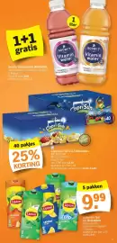 Albert Heijn folder week 36 Pagina 17: Sourcy vitaminwater €3,09, Lipton Ice Tea €9,99