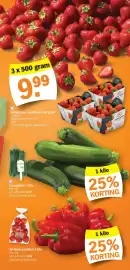 Albert Heijn folder week 36 Pagina 3: Rode paprika's €2,09, Hoogstraten aardbeien €9,99
