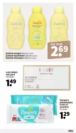 Wibra folder Pagina 15: Zwitsal wasgel €2,69, Luierzakjes met geur €1,49