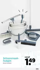 Wibra folder Pagina 19: Schoonmaakhulpjes €1,49