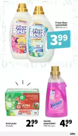 Wibra folder Pagina 22: Vanish wasmiddel €4,99, Frisse Reus wasmiddel €3,99