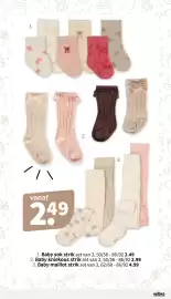 Wibra folder Pagina 6: Baby sok strik €2,49