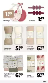 Wibra folder Pagina 7: Aankleedkussenhoes €6,99, Hydrofiele luier €6,99