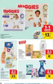 Carrefour folder Pagina 20: Zeep en douchegel Le Petit Olivier en Laboratoires Vendôme €8,98, Febreze alle soorten €9,78