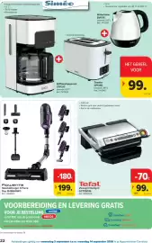Carrefour folder Pagina 22: Vleesgrill Optigrill €99,00, Rowenta Steelstofzuiger X-Force Flex RH98A0WO €199,00