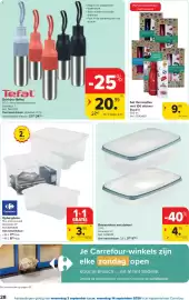 Carrefour folder Pagina 28: Opbergdoos €3,99, Bewaardoes met deksel €4,79