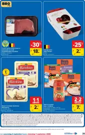 Carrefour folder Pagina 39: Dunne lende zonder been en entrecote van rund €18,45, Kerstomaten Miss Perfect €2,99