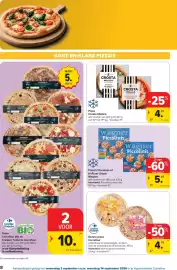 Carrefour folder Pagina 8: Dunne pizza Carrefour €4,79, Pizza's Piccolinis of AirFryer Snack Wagner €5,59