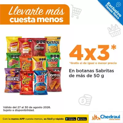 Chedraui (válido hasta 30-08)
