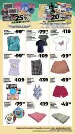 Folleto Merco semana 35 Página 3: Traje de bano completo p/niña pieza €139,00, Short liso p/niño pieza €69,99