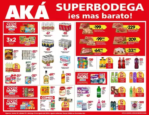 AKÁ Superbodega (válido hasta 30-08)