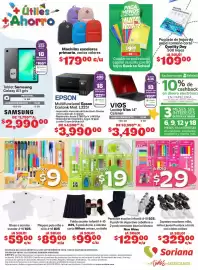 Folleto Soriana Express semana 35 Página 8: Epson Multifuncional Epson Ecotank Mod. L3251 €3.990,00