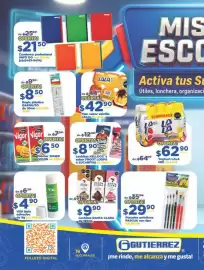 Folleto Super Gutiérrez semana 35 Página 6: Lechitas KELLOGG's sabor FROOT LOOPS ó ZUCARITAS €8,90, Yoghurt LALA MIX €62,90