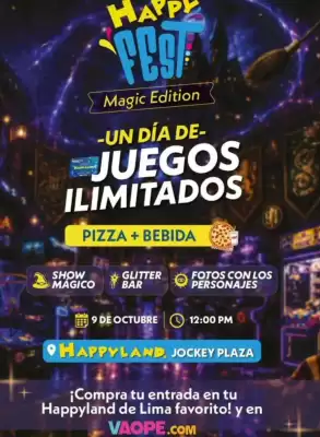 Happyland (válido hasta 11-10)